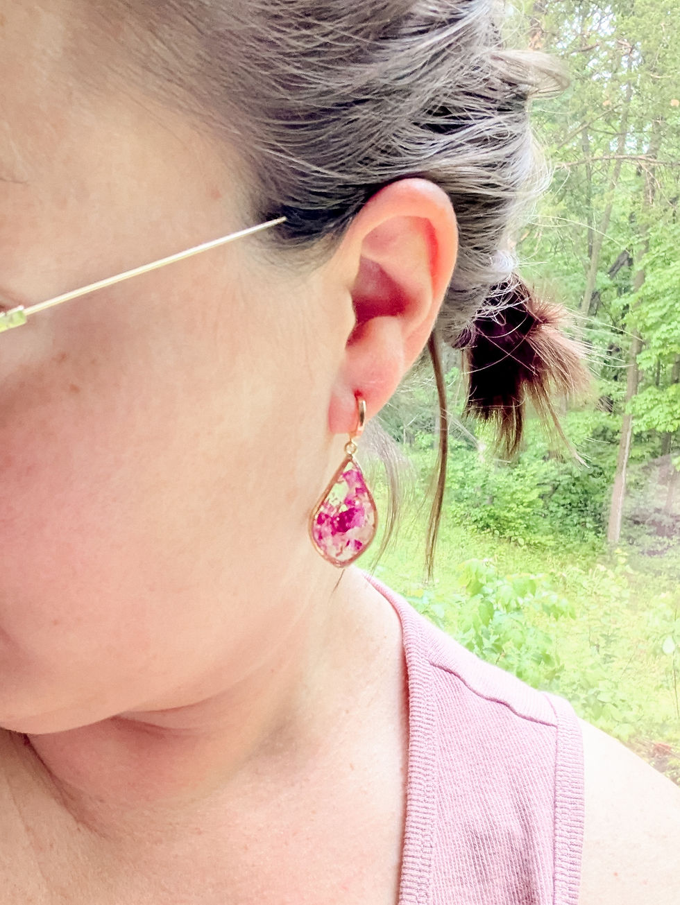 Thumbnail: Peony Confetti Earrings 