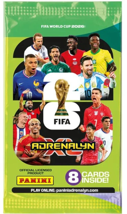 Panini Adrenalyn XL Fifa World Cup 2026 Booster Pack