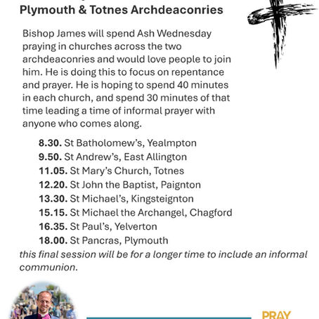 Ash Wednesday Day of Prayer