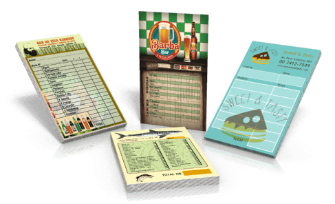 05 Comandas Sulfite 75g 7x10cm 100 folhas