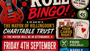 Rock & Roll Bingo Night in Aid of The Mayor of Hillingdon's Charitable Trust