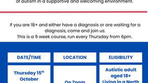New dates - Understanding Autism together