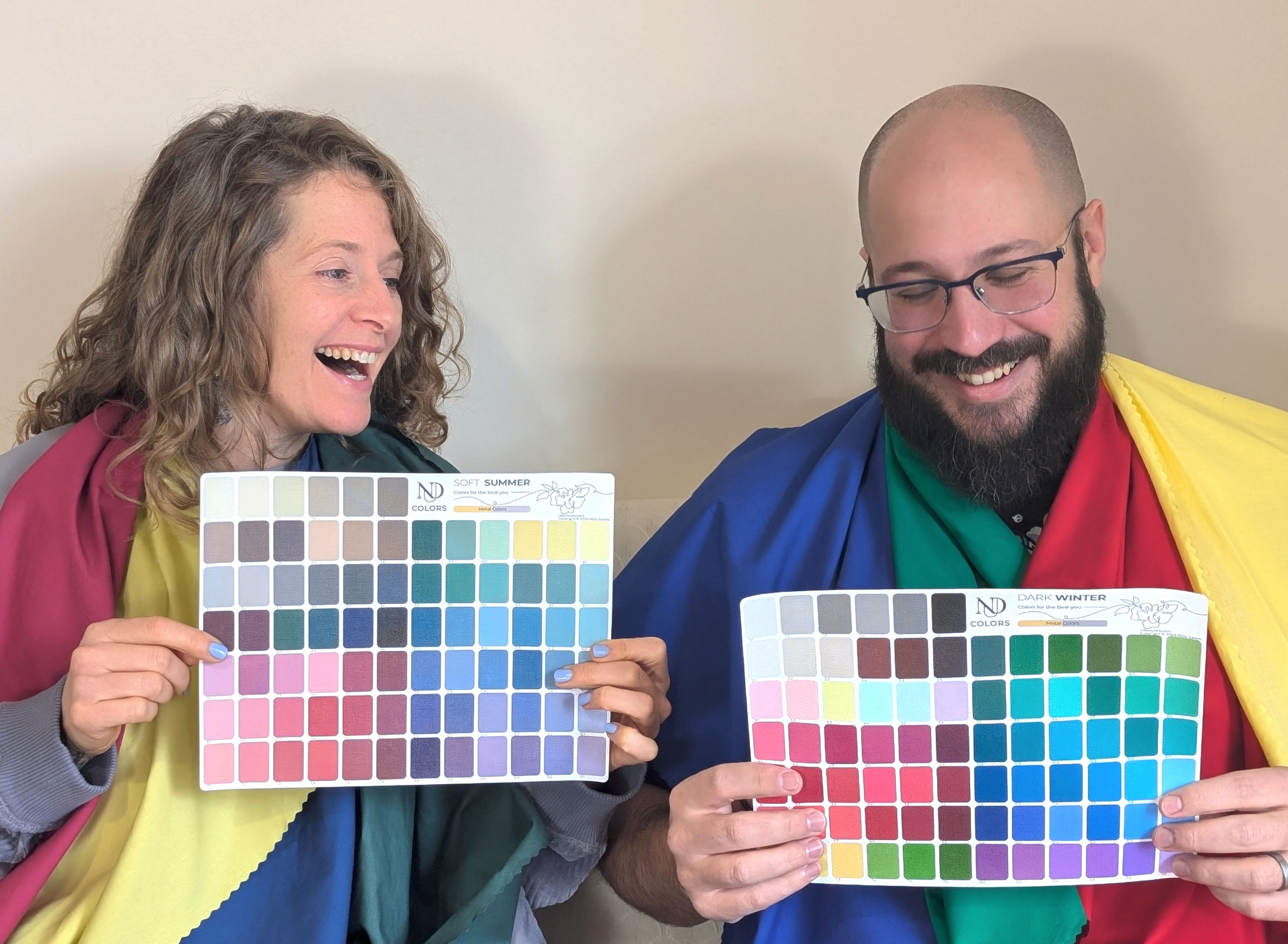Color Analysis Session for two