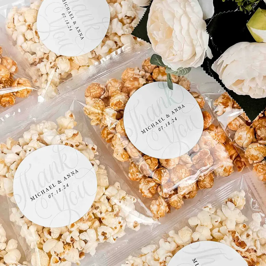 Mini Popcorn Favors