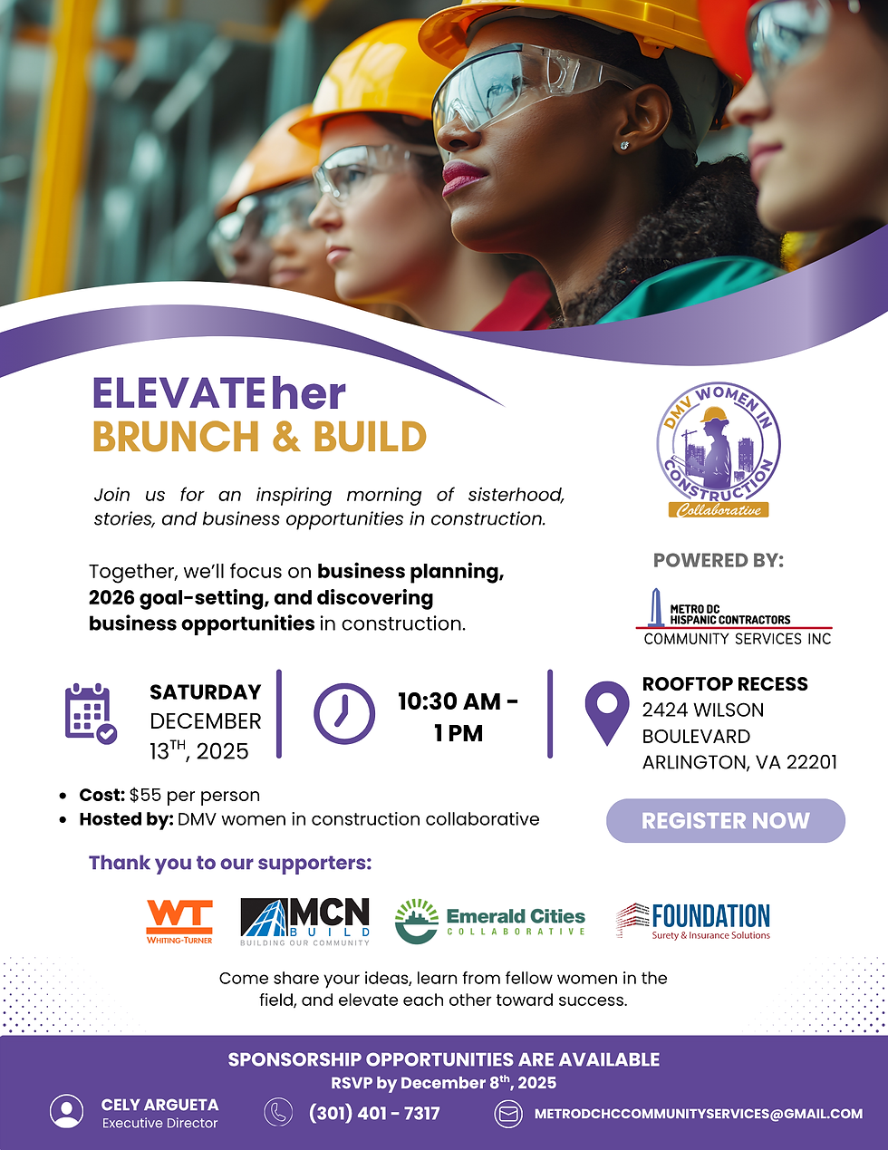 Dec ELEVATEher Brunch & Build 