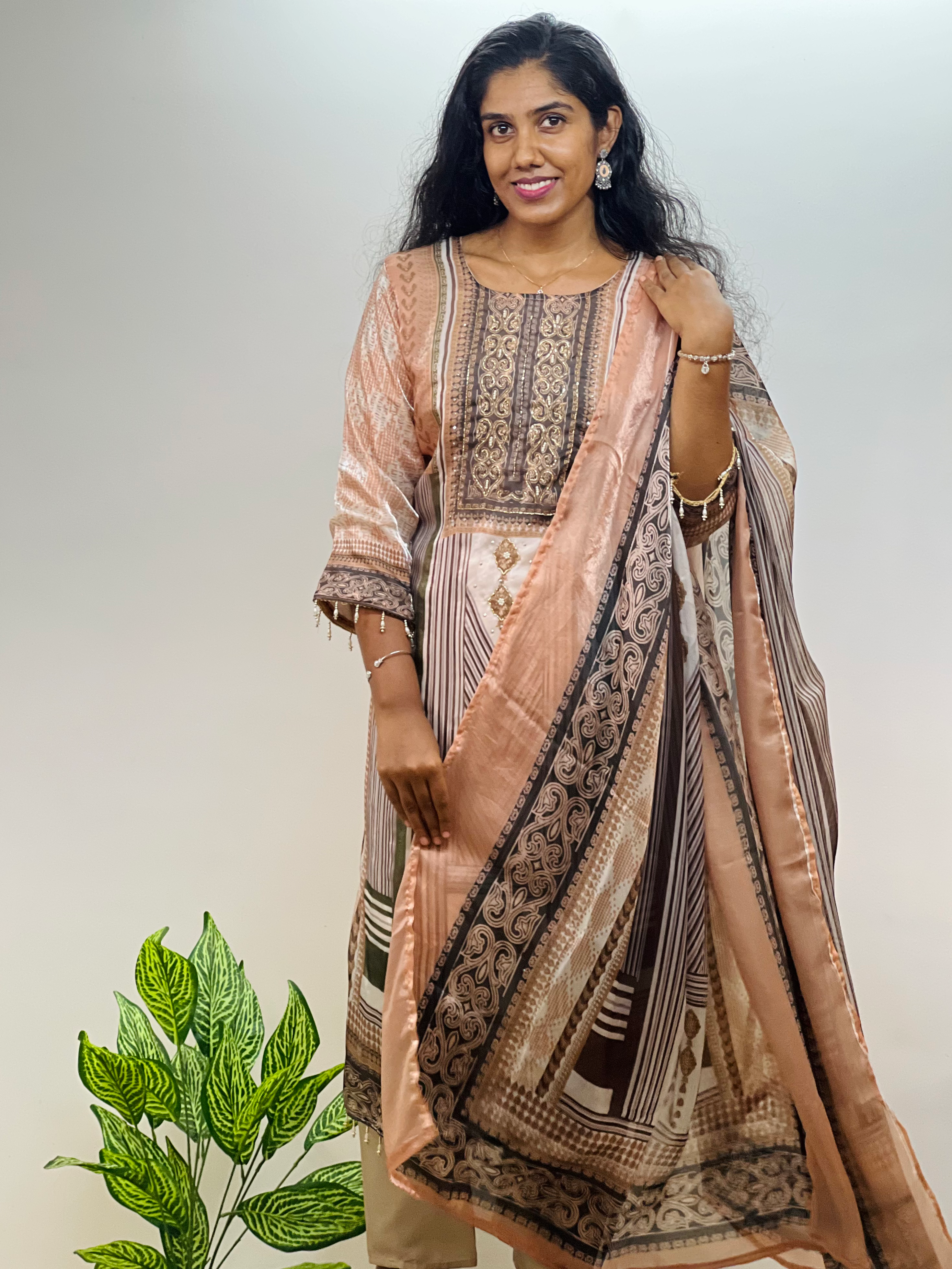 Rustic Bloom Salwar Suit