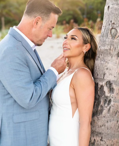 Soft glam bridal makeup for Miami bride