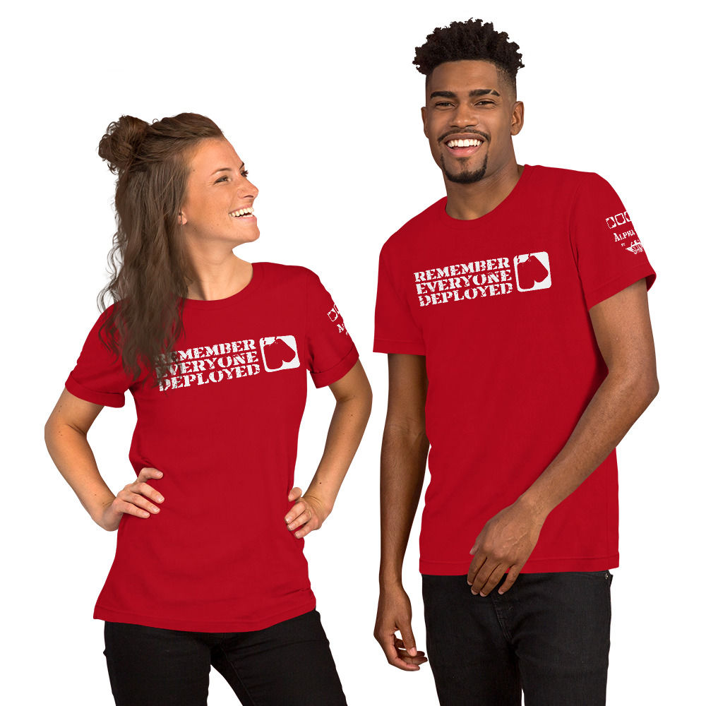 Unisex Tee | Badges of Honor | Remember Everyone Deployed