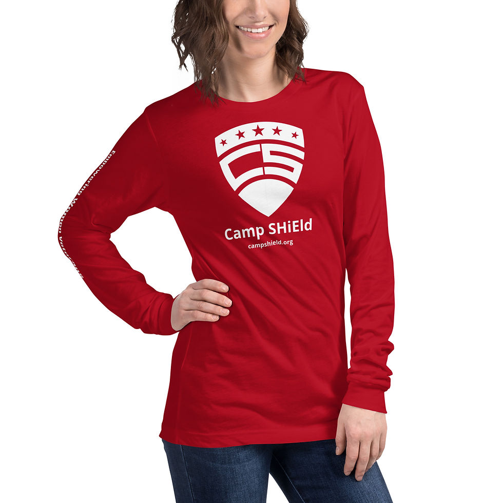 Thumbnail: Camp SHiEld | Unisex Long Sleeve Tee
