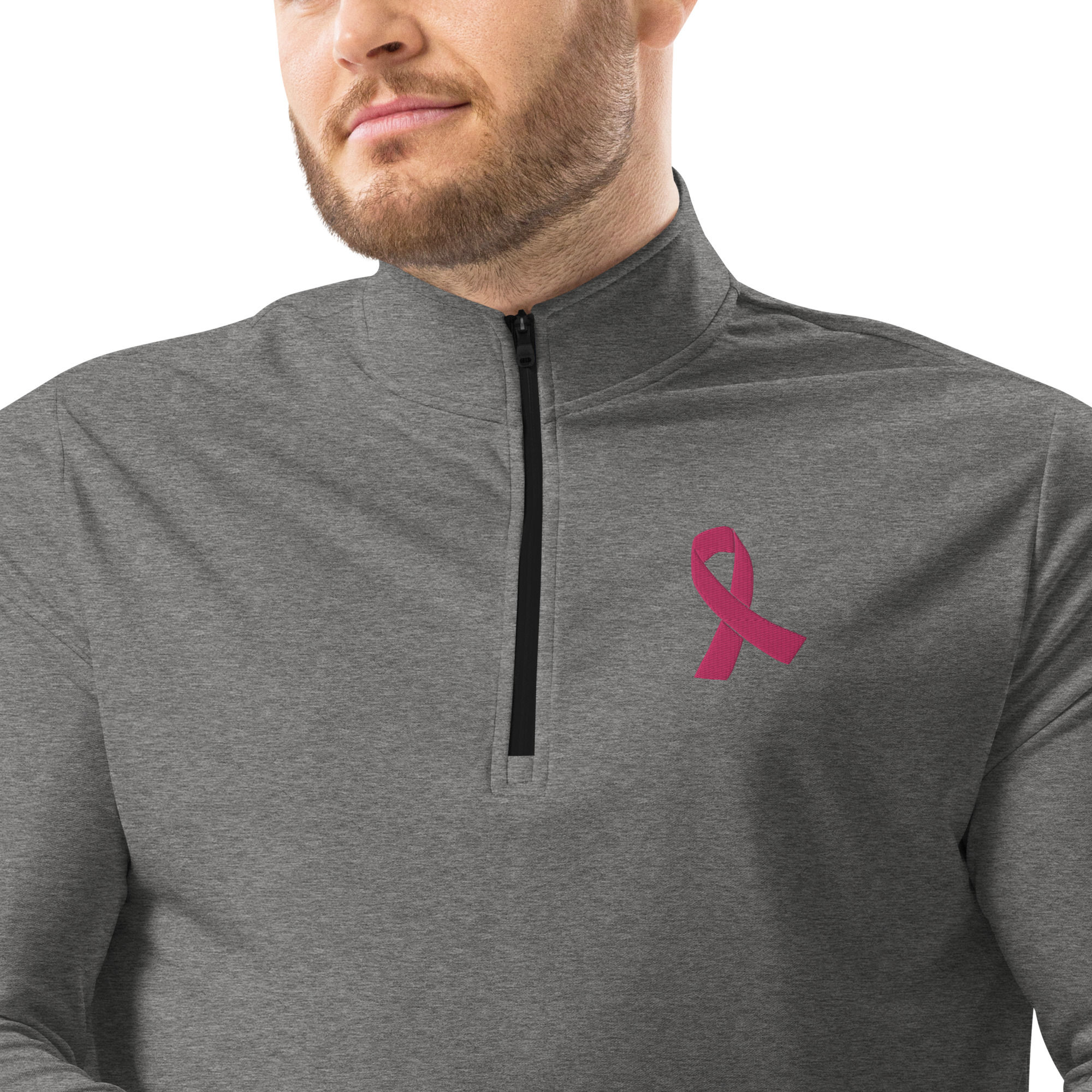 Breast Cancer Awareness | Adidas | Quarter Zip Pullover