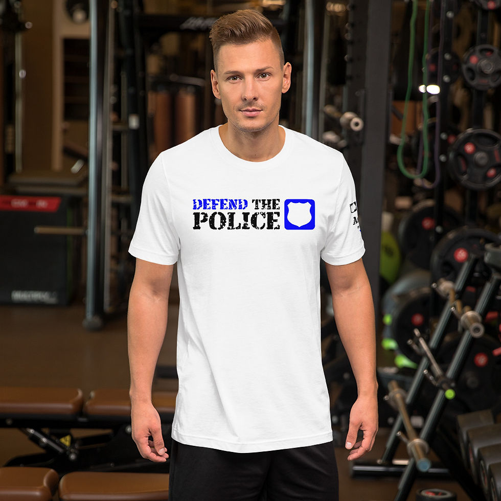 Thumbnail: Unisex Tee | Badges of Honor | Defend The Police