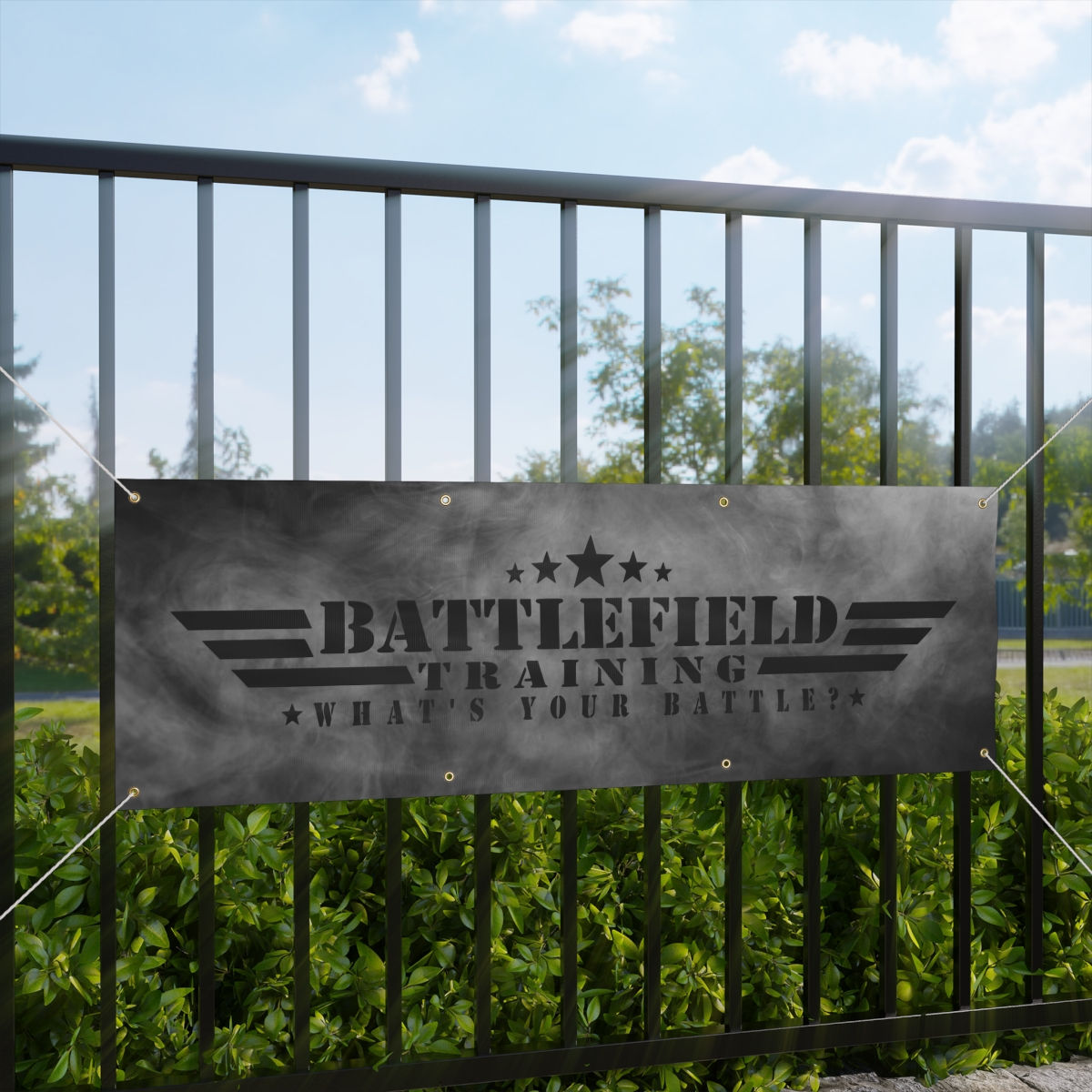 Battlefield Training | Matte Banner