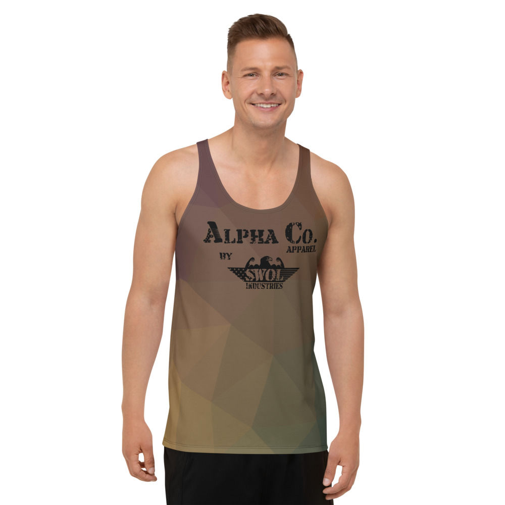 Men's Athletic Tank | Alpha Co. Apparel | DesertGeo Camo
