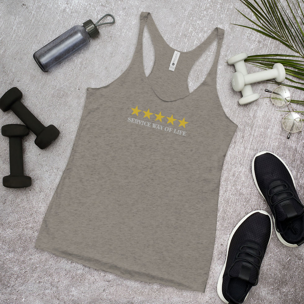 Thumbnail: Women's Racerback Tank | 5 Star Service