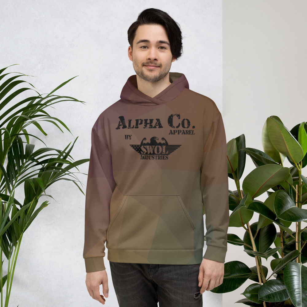 Unisex Hoodie | Alpha Co. Apparel | DesertGeo Camo