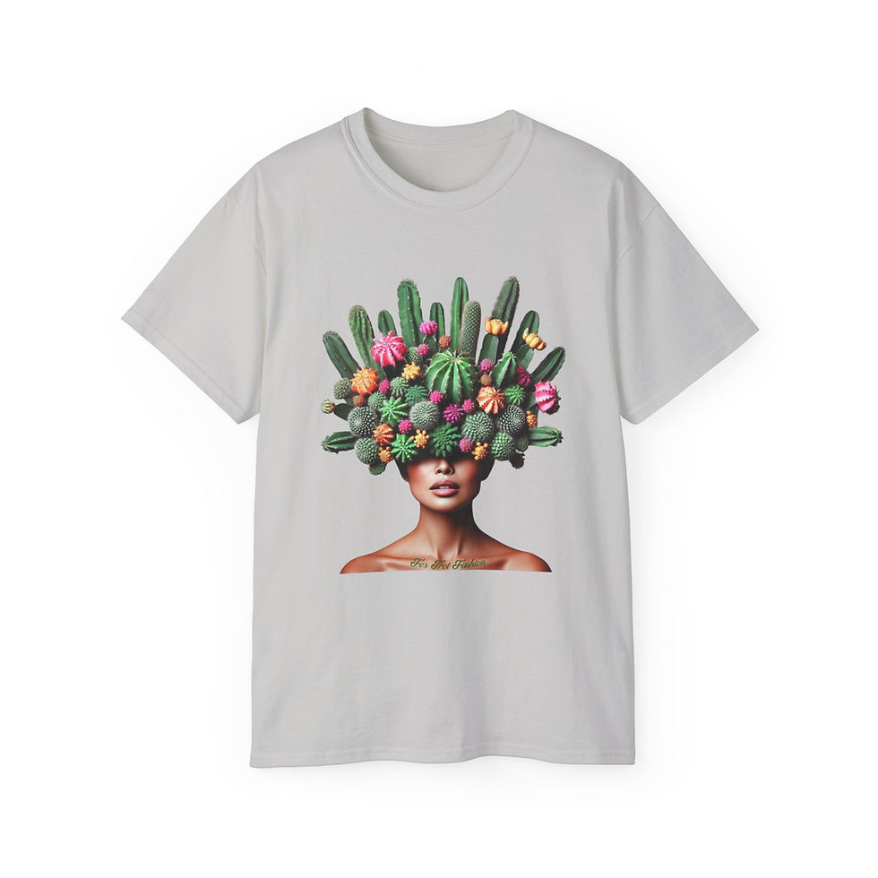 Thumbnail: 3 Cactus Men's Basic Cotton Tee