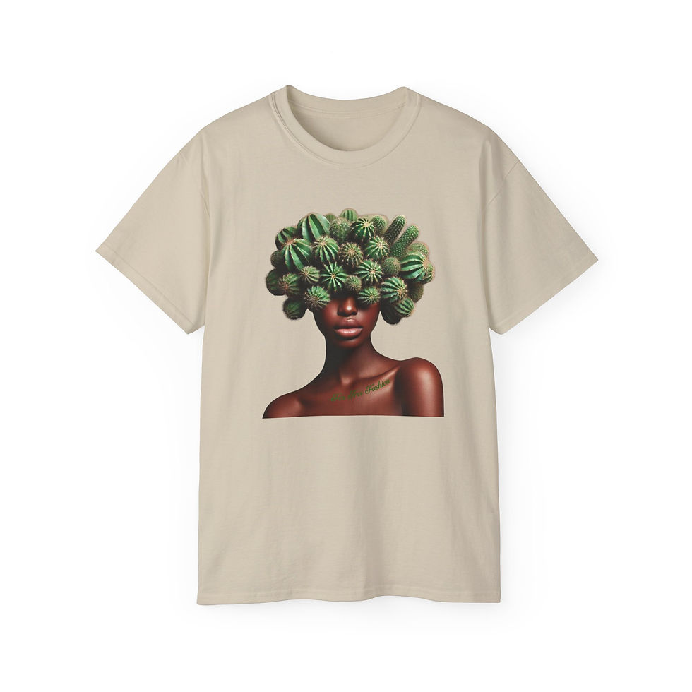Thumbnail: 4 Cactus Men's Basic Cotton Tee