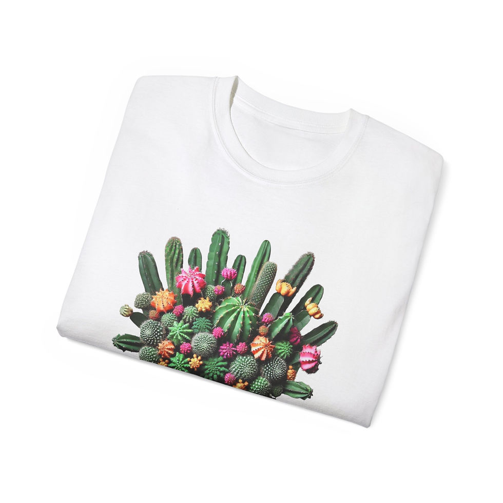 Thumbnail: 3 Cactus Men's Basic Cotton Tee
