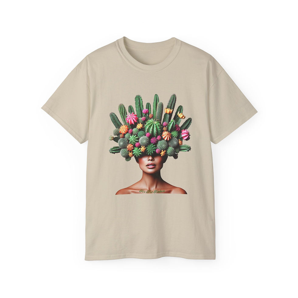 Thumbnail: 3 Cactus Men's Basic Cotton Tee
