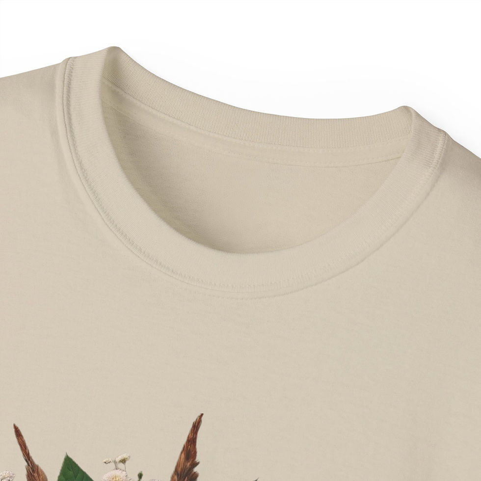 Thumbnail: 2 Flower Men's Basic Cotton Tee