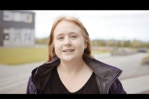 Cyber security apprentice Ellie Haggart