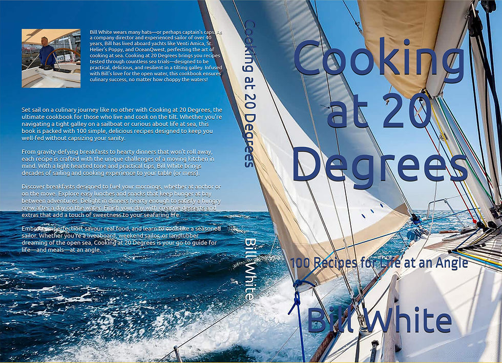 Mayside Books Launches Cooking at 20 Degrees: A Culinary Adventure for Sailors and Landlubbers Alike