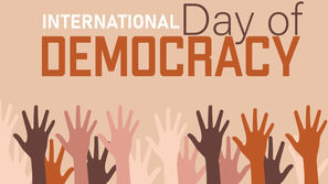 Commemorating the International Day of Democracy