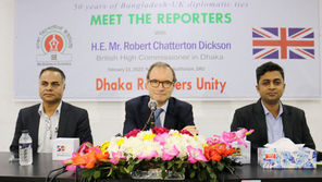 Speech: British High Commissioner Robert Chatterton Dickson's Speech to Dhaka Reporters’ Unity