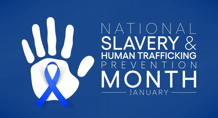 On National Human Trafficking Prevention Month