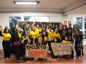 Comunidade do IFRS Viamão protesta contra caso de racismo no Campus