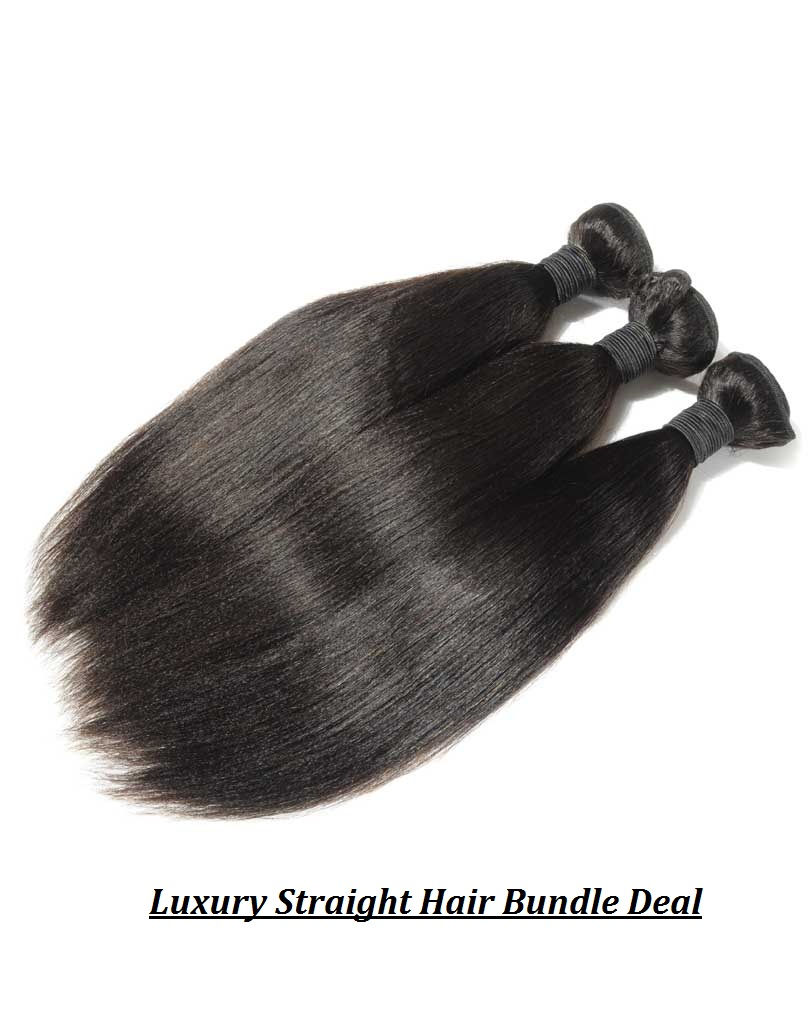 Natural Color Hair Extensions - 3 Bundle Deal