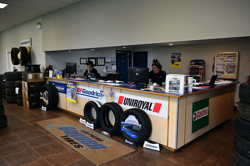 Goguen Tire Dieppe Service Counter.JPG