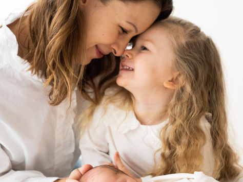 Vauvakuvat studiossa