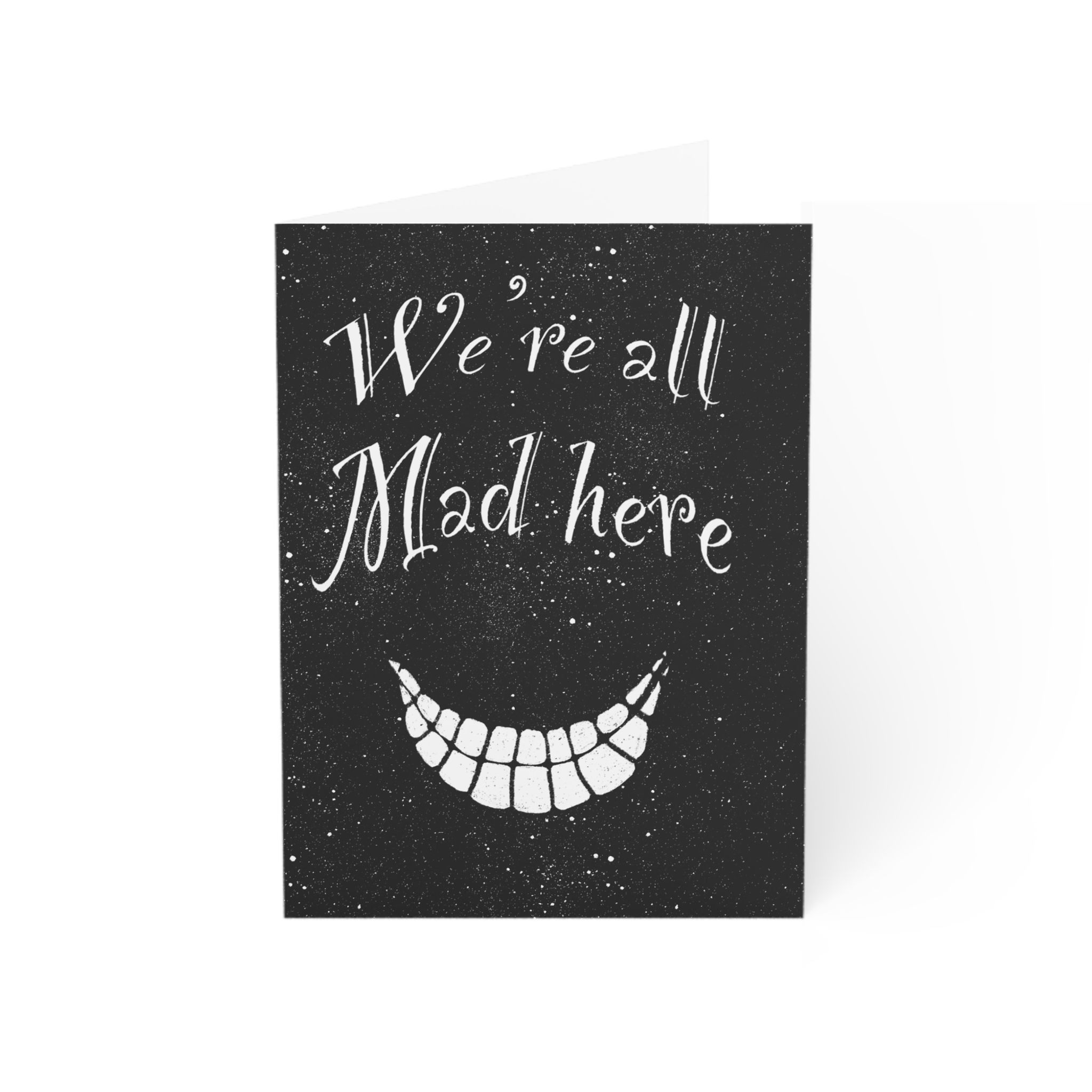We're All Mad Here...but not at you! (Thank you cards 1, 10, 30, and 50pcs)