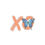 Thumbnail: XO Butterly Stickers - Turner Syndrome Awareness