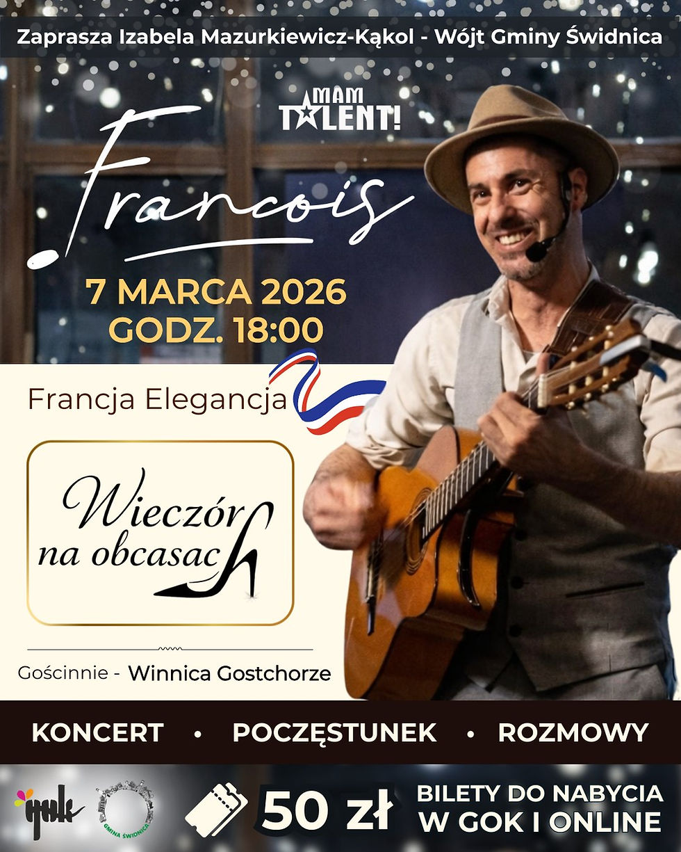 Wieczór na obcasach-Koncert na Dzień Kobiet-Świdnica