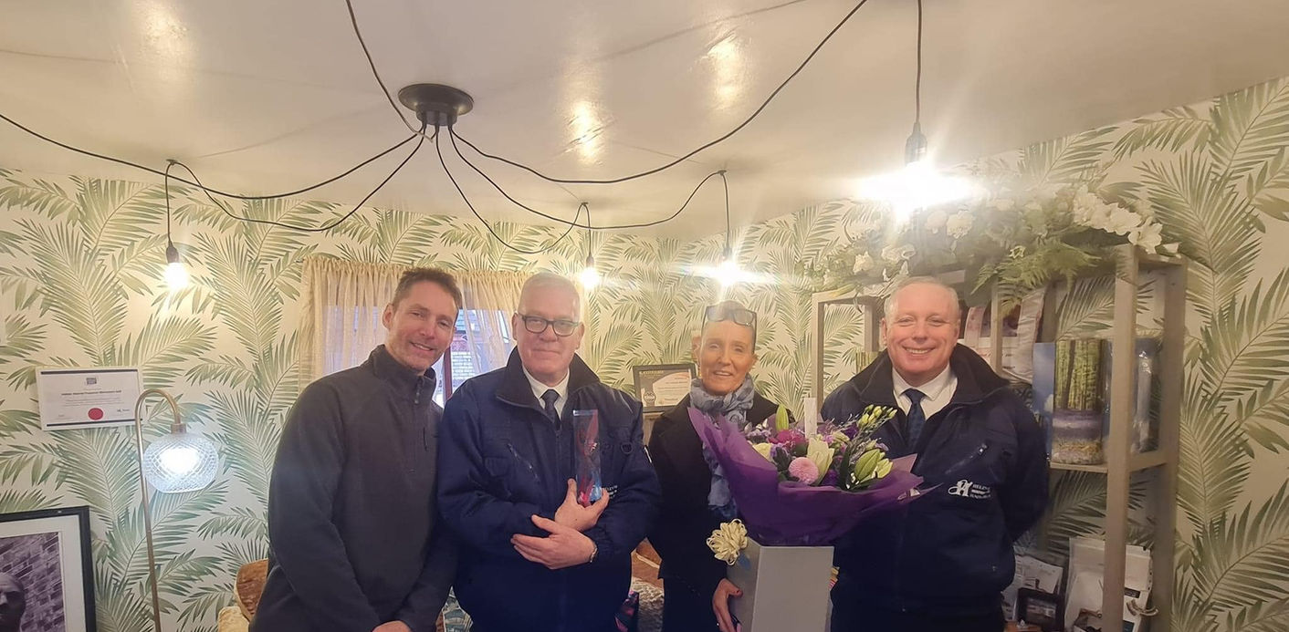Our team on the day of Elwell House opening