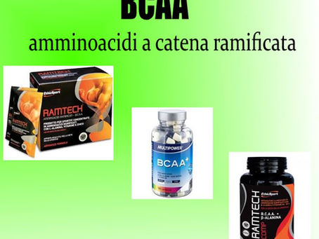 BCAA (AMMINOACIDI A CATENA RAMIFICATA) NELL'INTEGRAZIONE SPORTIVA