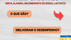 SUPLEMENTOS TAMPONANTES (BETA ALANINA, BICARBONATO DE SÓDIO, LACTATO)