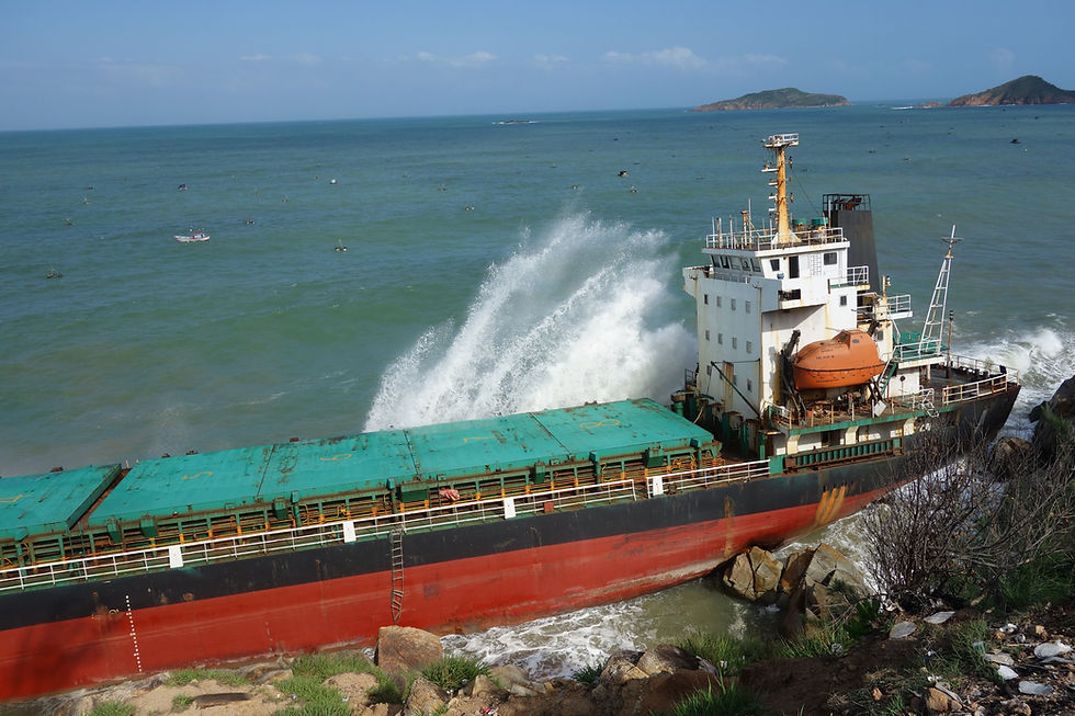 bateau échoué