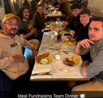 Ideal Fundraising Plymouth team night