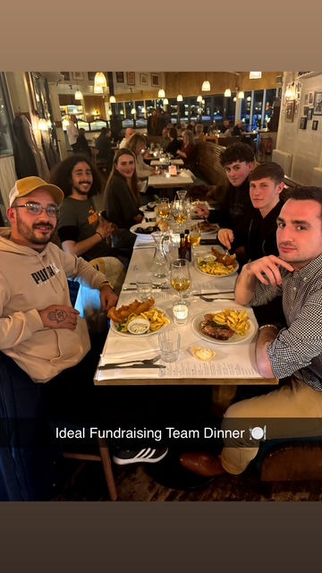 Ideal Fundraising Plymouth team night