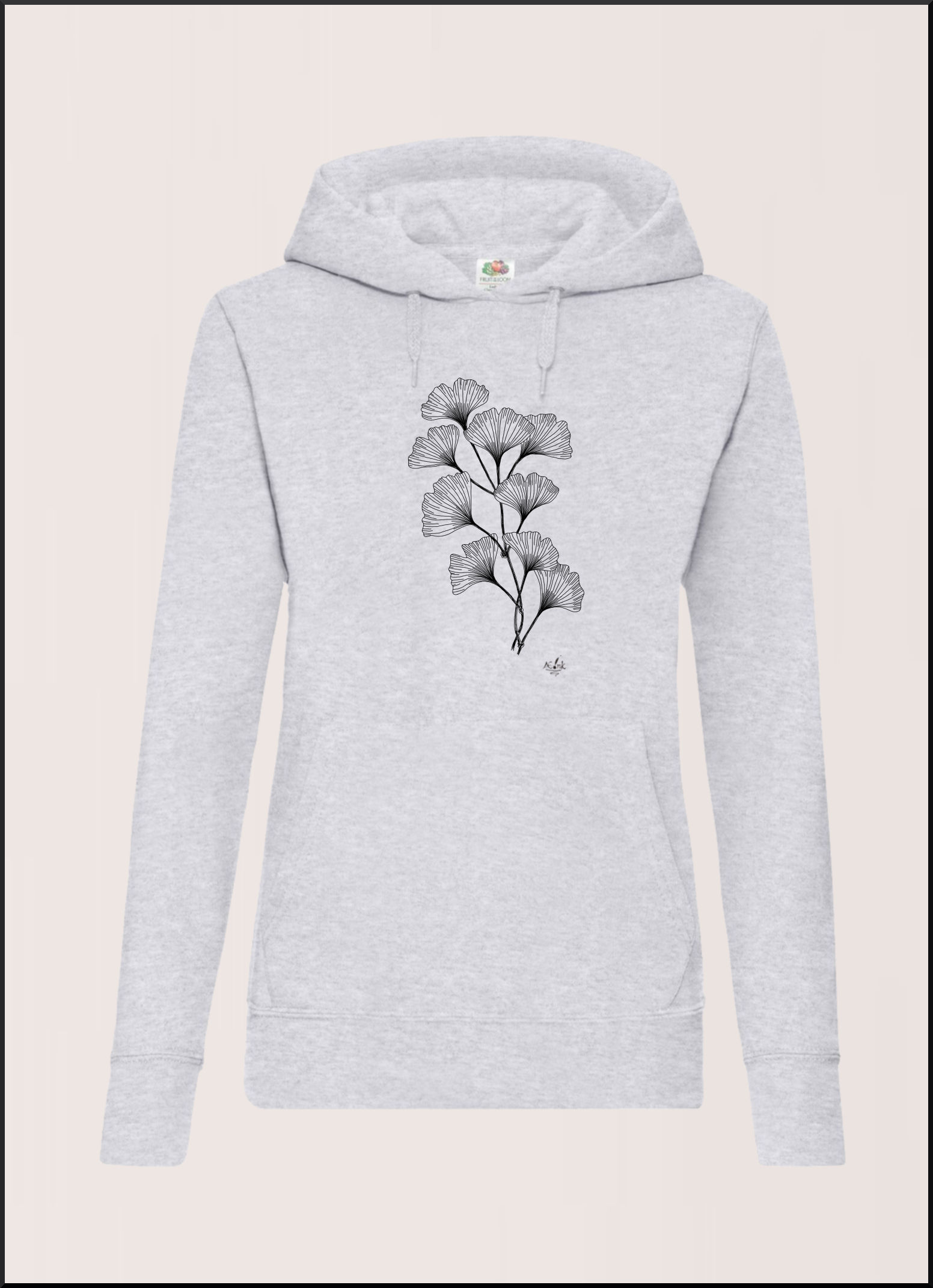 Ginkgo, felpa donna