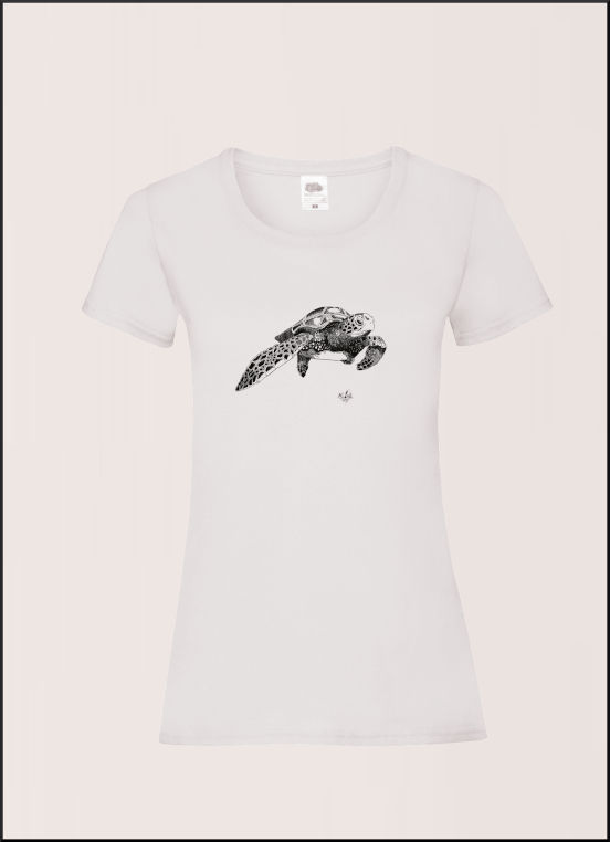Sea turtle, donna