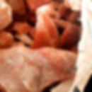 Pink himalayan rock salt