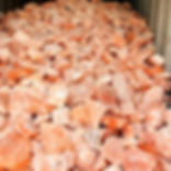 Pink himalayan rock salt