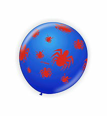 Balão Homem Aranha Azul n° 9
