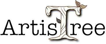 Logo of artist that specialise in painting, design, chalkboards, arts and crafts