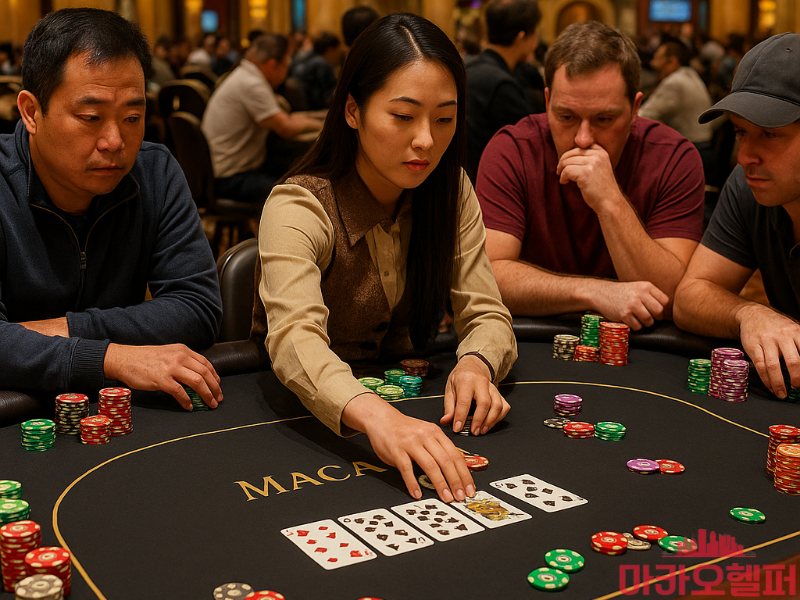 마카오 캐쉬게임 플레이
