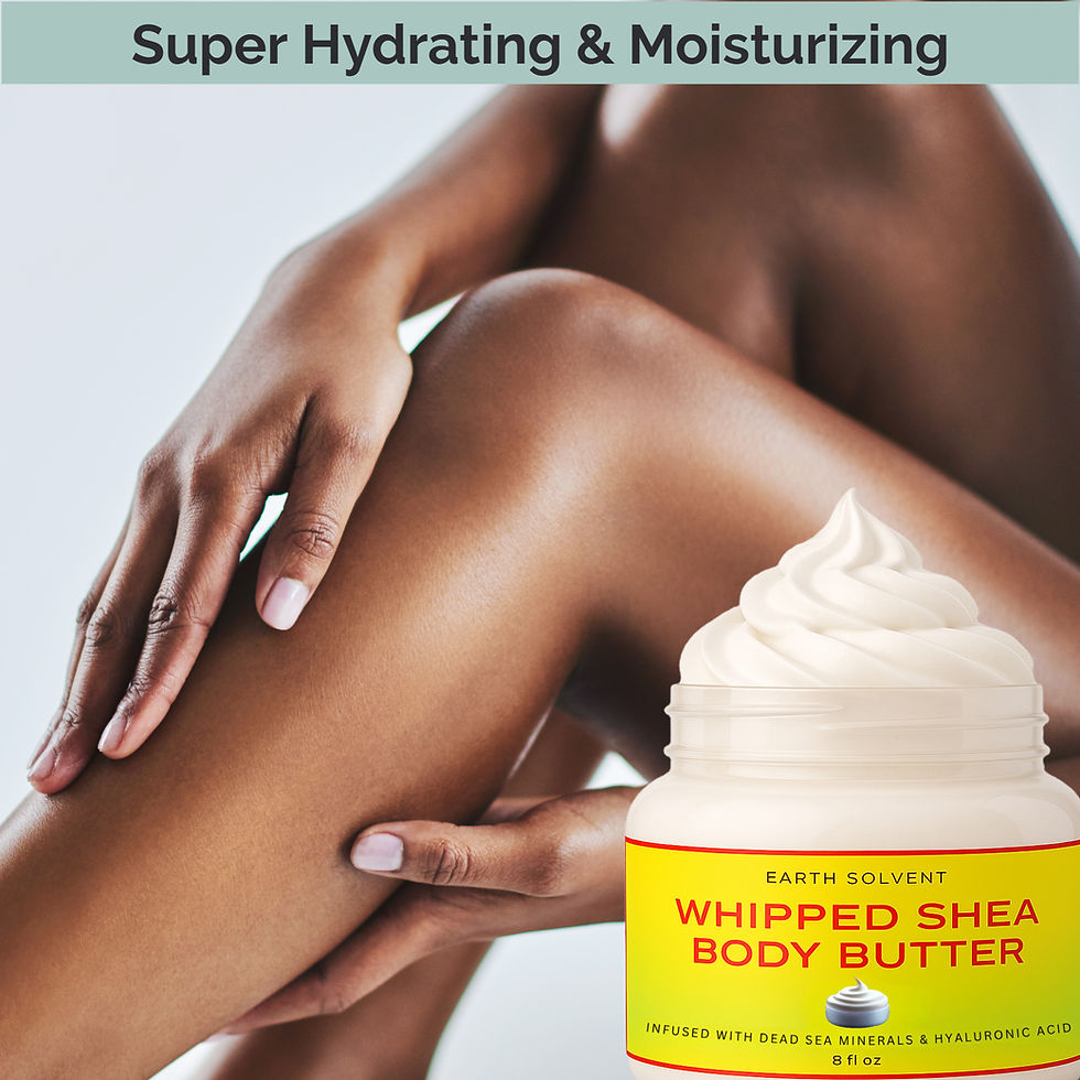 Thumbnail: Woman applying whipped shea body butter, super hydrating and moisturizing